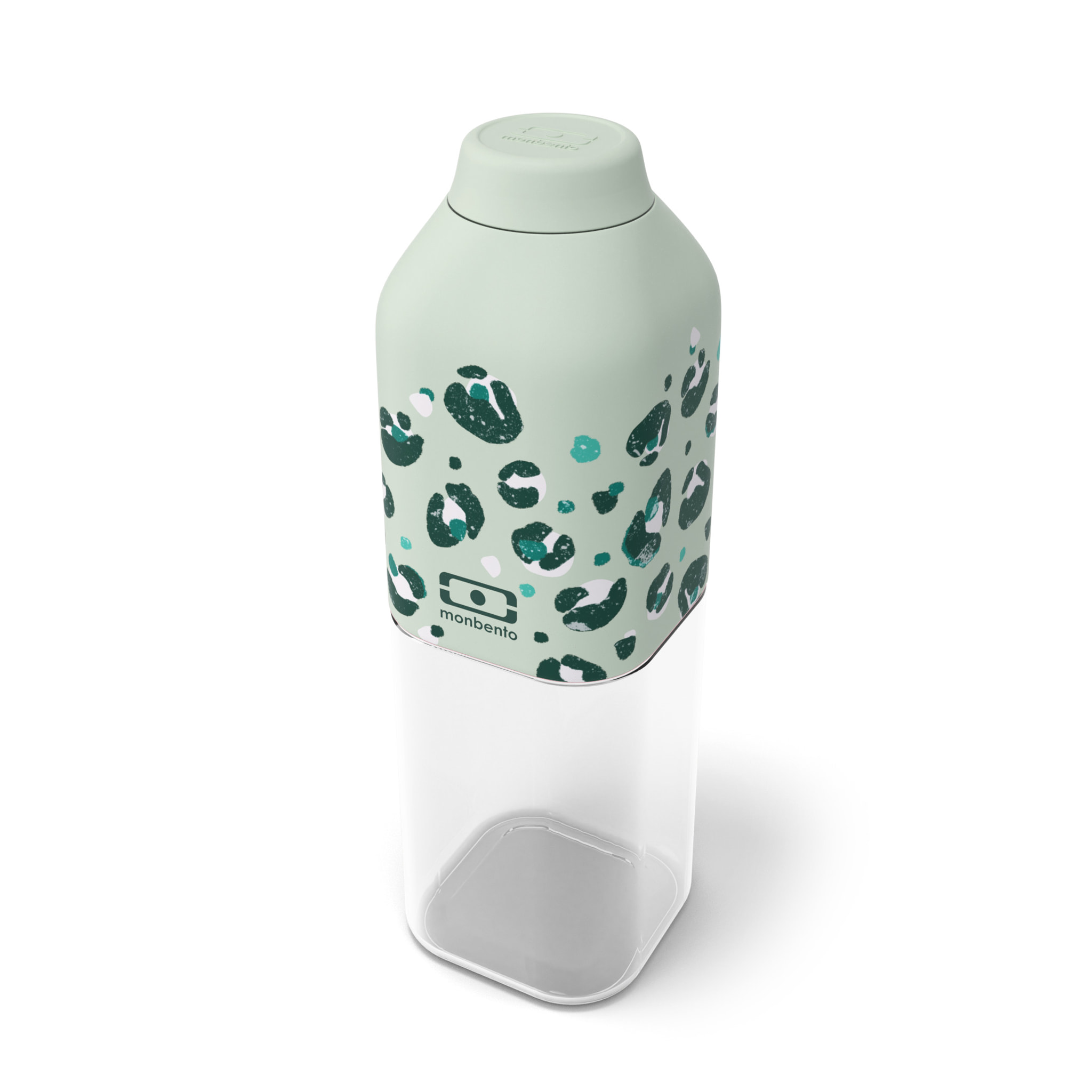 Bouteille réutilisable Positive M 500ml vert Léopard