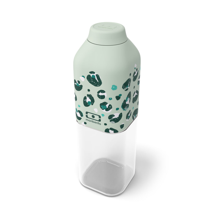 Bouteille réutilisable Positive M 500ml vert Léopard
