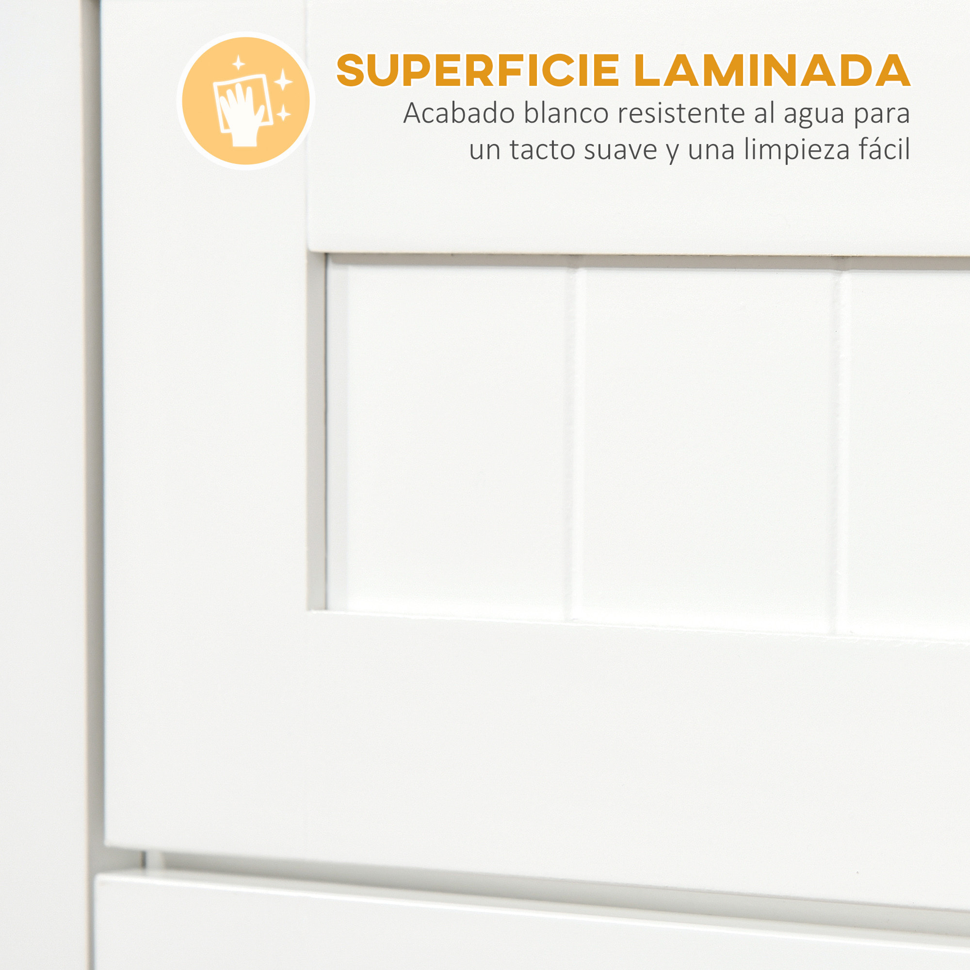 Mueble Auxiliar de Cocina Mueble para Microondas Aparador de Cocina con Cajón Estante 2 Puertas Compartimento Diseño Anti-vuelco para Comedor 60x40x122,5 cm Blanco