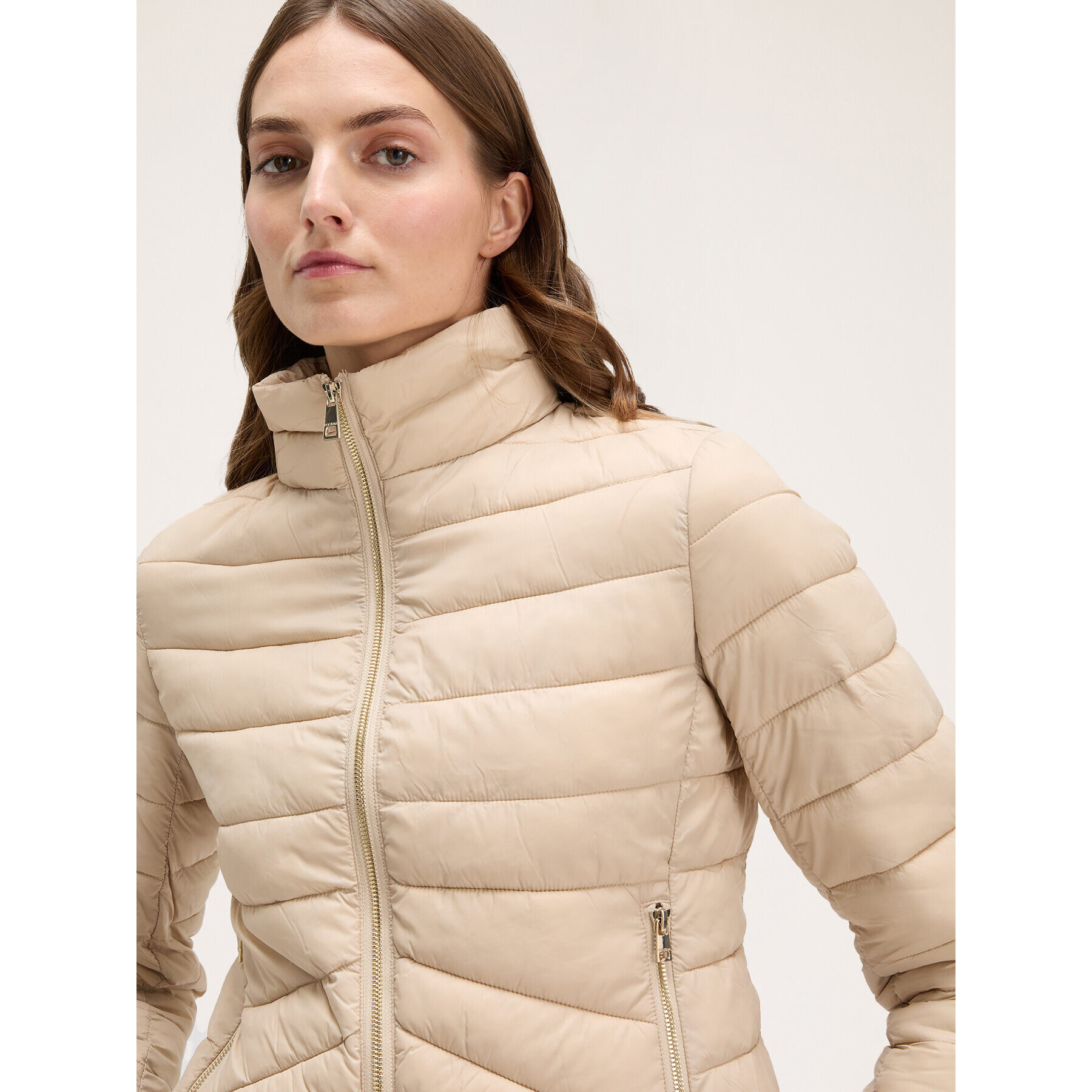 Motivi - Chaqueta acolchada ligera - Beige