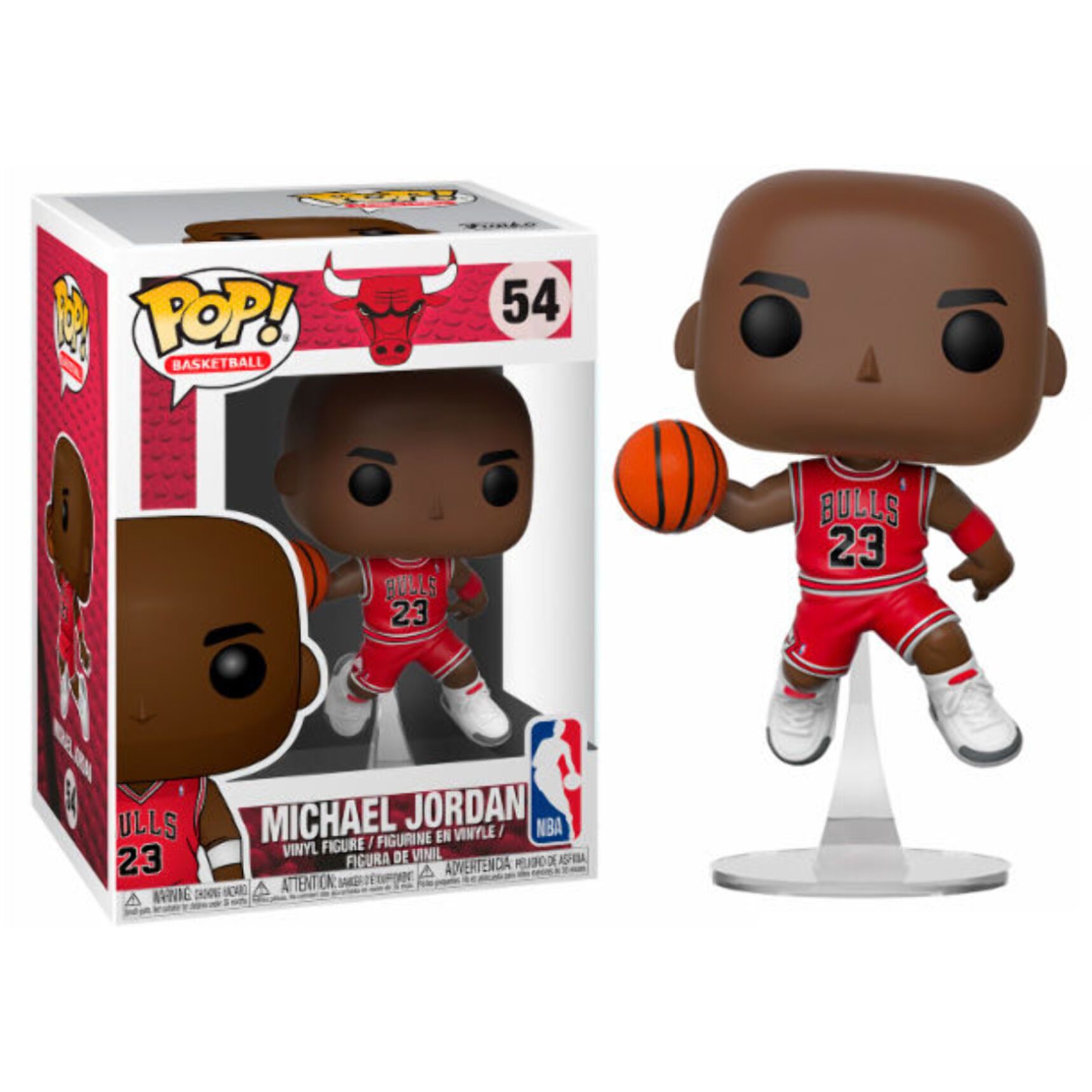 NBA Chicago Bulls Funko POP Sport Vinile Figura Michael Jordan 9 cm