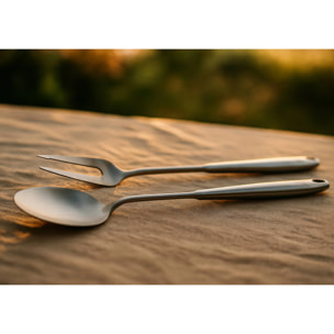 Couverts à salade et barbecue en acier inoxydable STAL