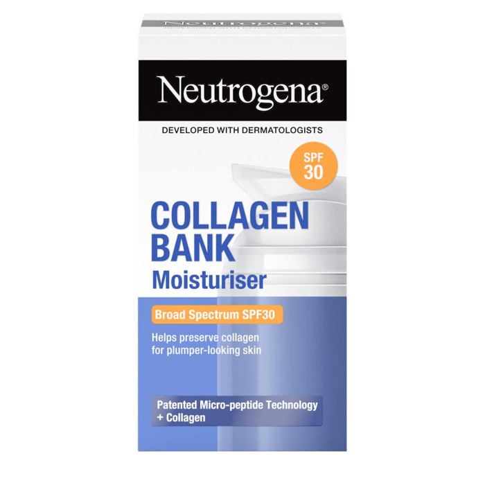 Collagen Bank SPF 30 - Crème Hydratante Visage 50 ml