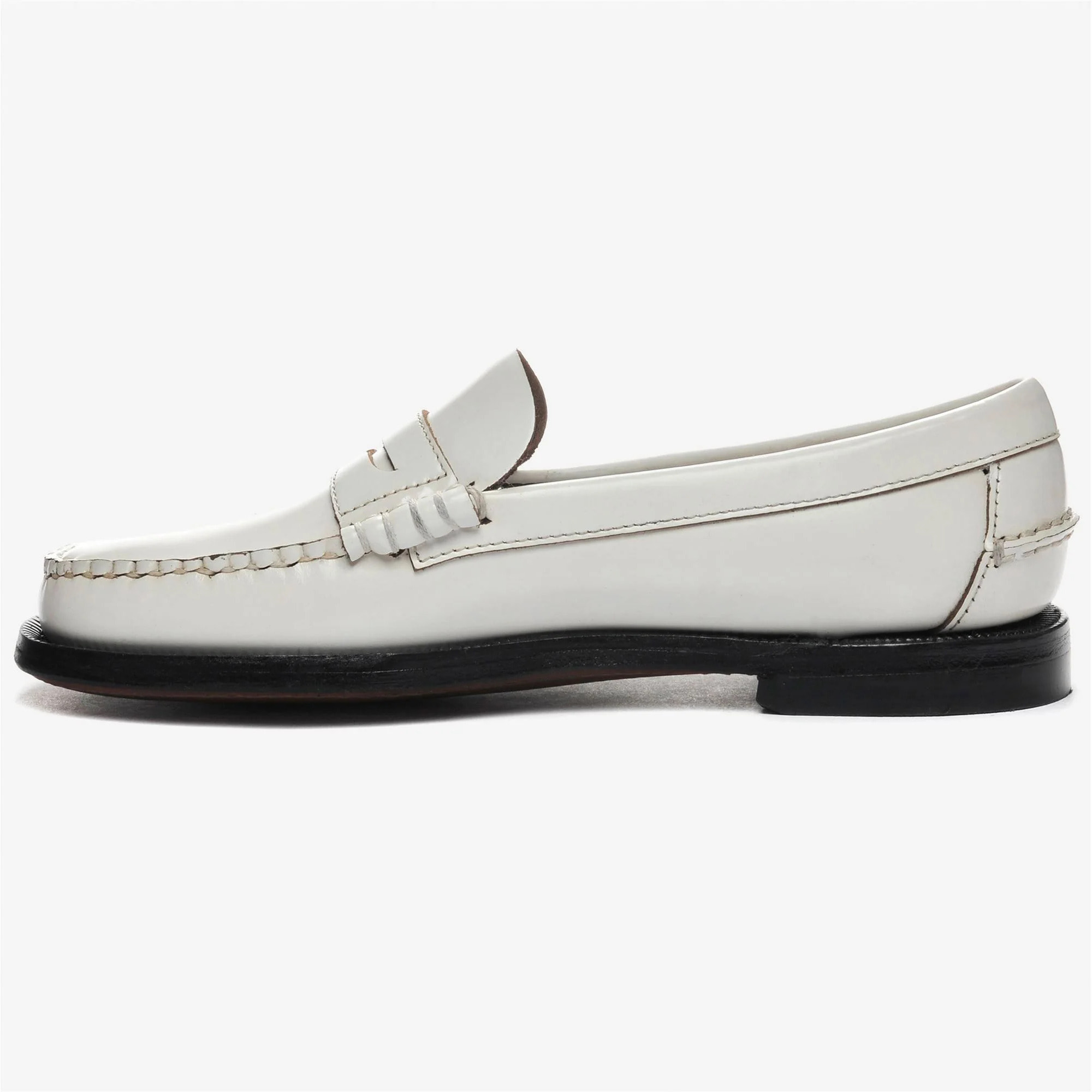 Sebago - Mocassini Donna Bianco - Classic Dan Pigment Woman