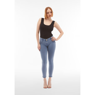 Jeggings push up WR.UP® 7/8 superskinny jersey organico