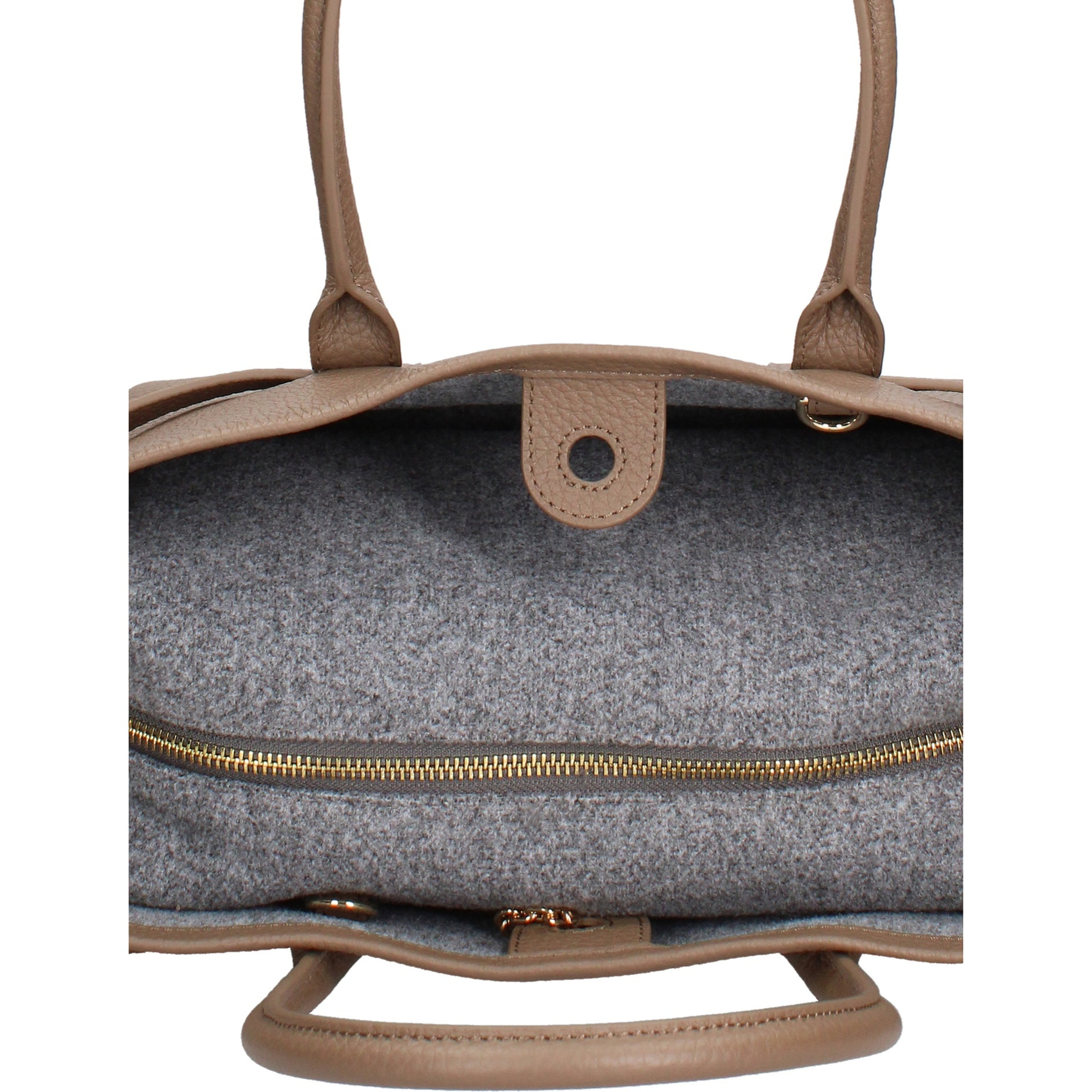 Borsa a mano da donna Made in Italy - Modello Valoria Nova - 100% pelle - 28.0 x 20.0 x 13.0 cm