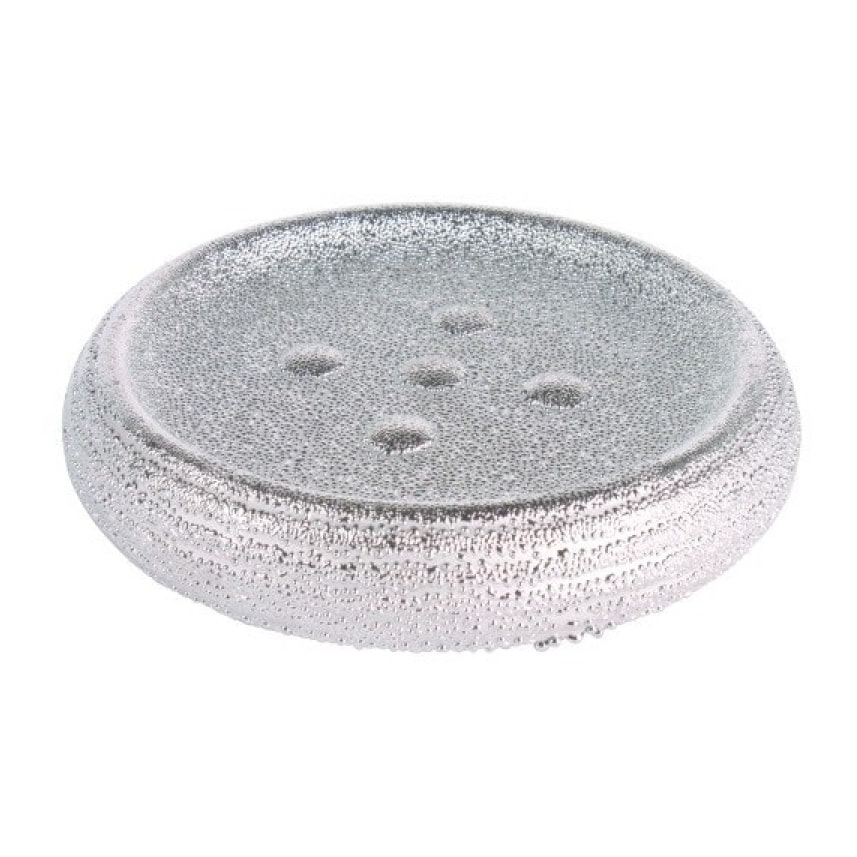 Porte Savon Céramique OMAN Argent MSV