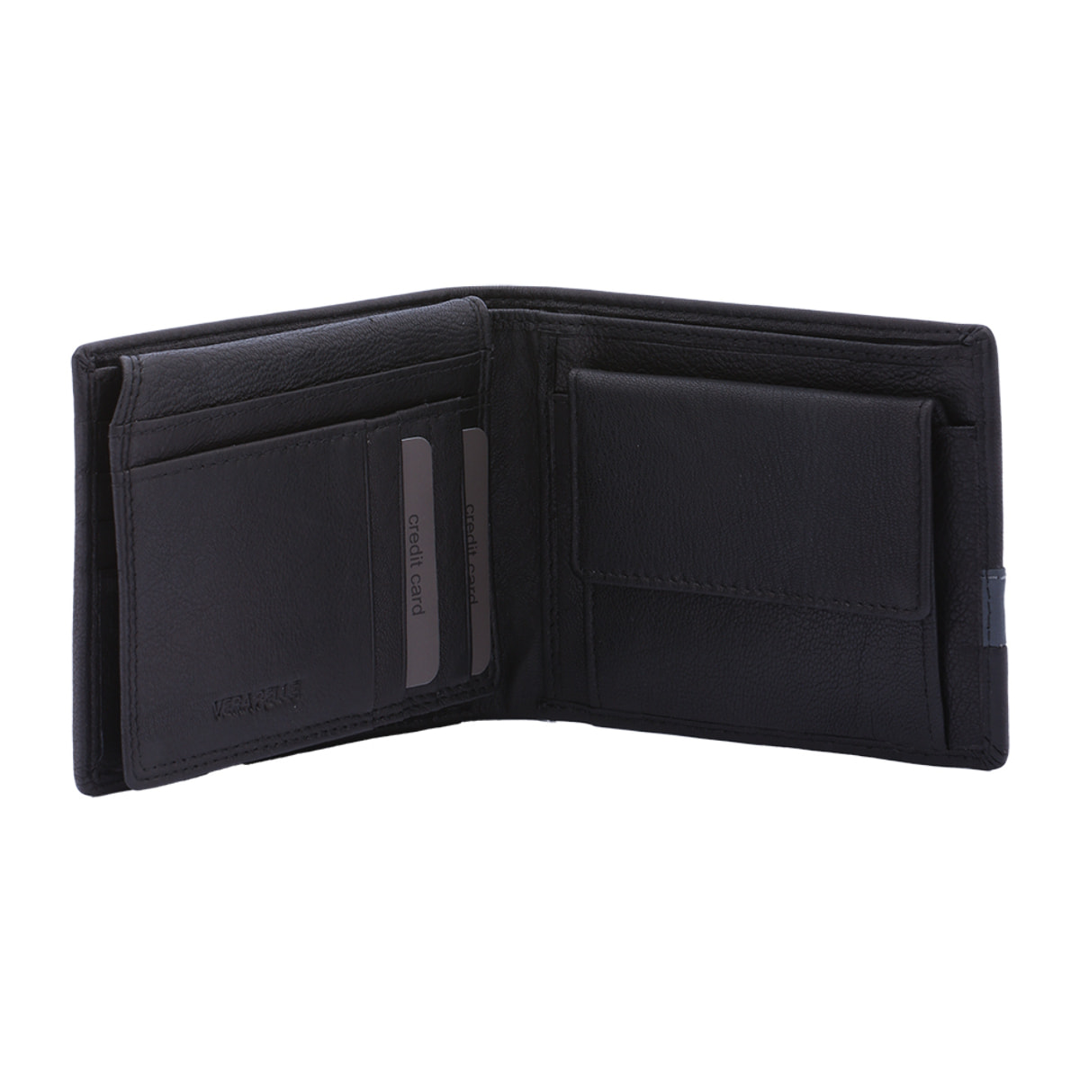 Portafoglio  da uomo In Vera pelle Made in Italy 10x12,5x2,5 cm