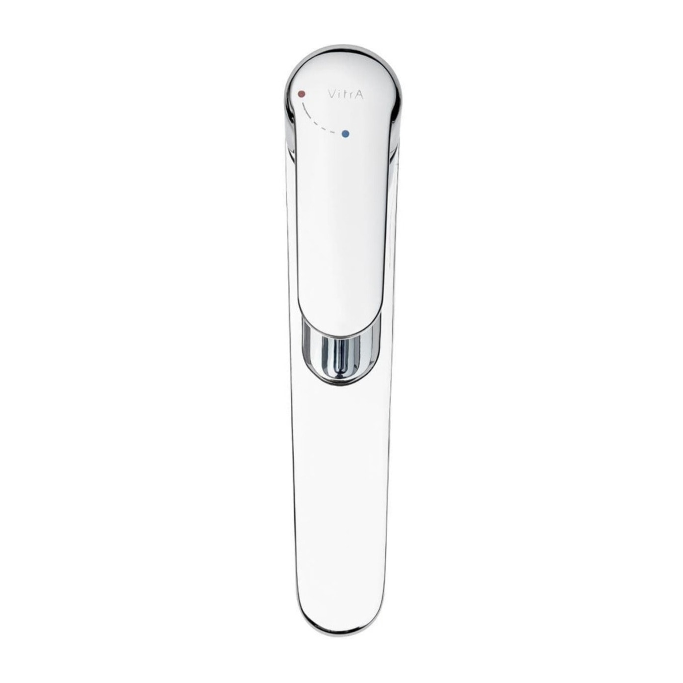 VitrA Root Round BluEco mitigeur lavabo haut sans bec chrome A42707BE