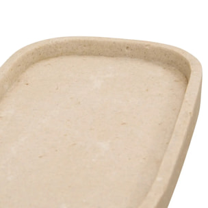 Vide-poche Anaya L27xP14xH2 cm beige