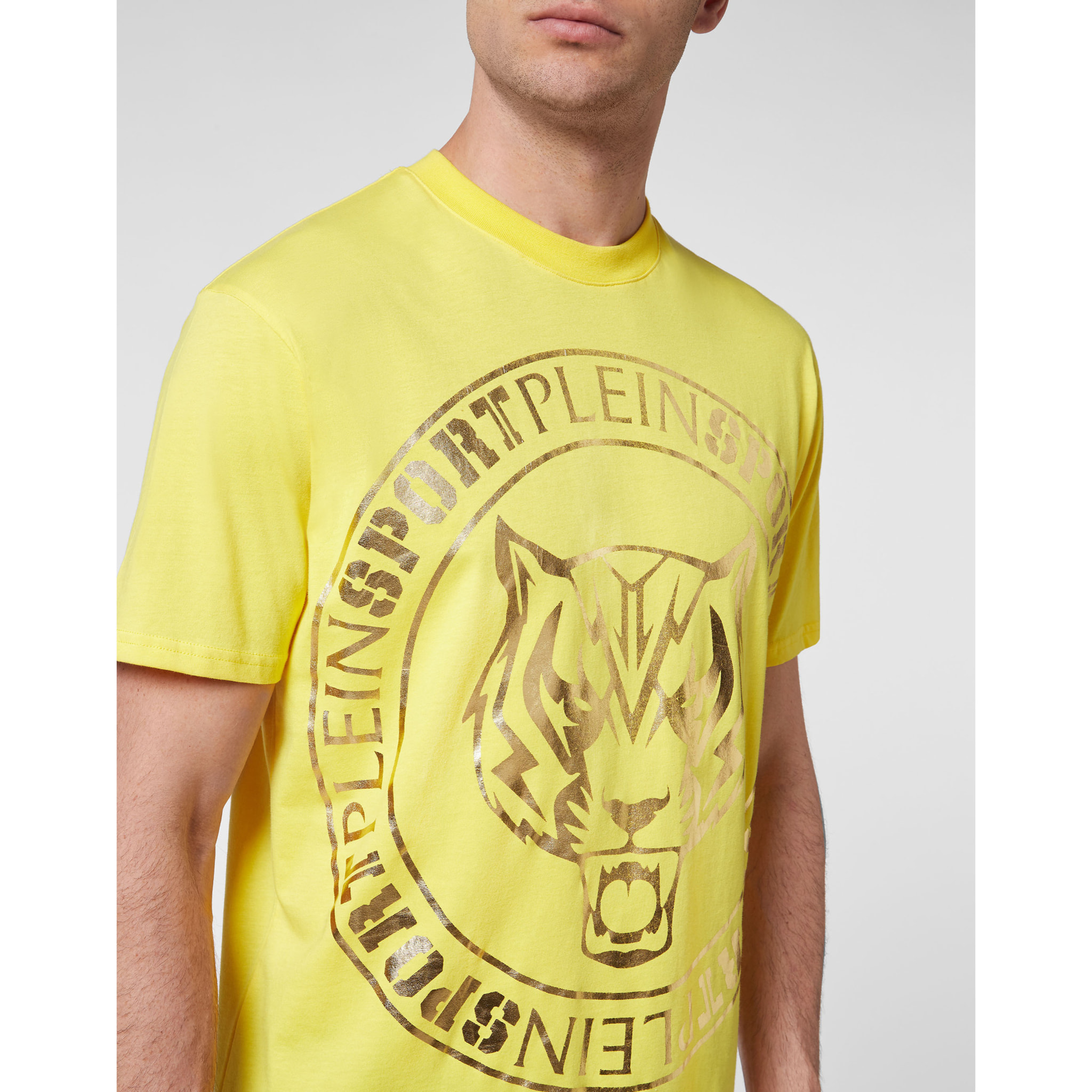 PLEIN SPORT T-Shirt Round Neck TIGER