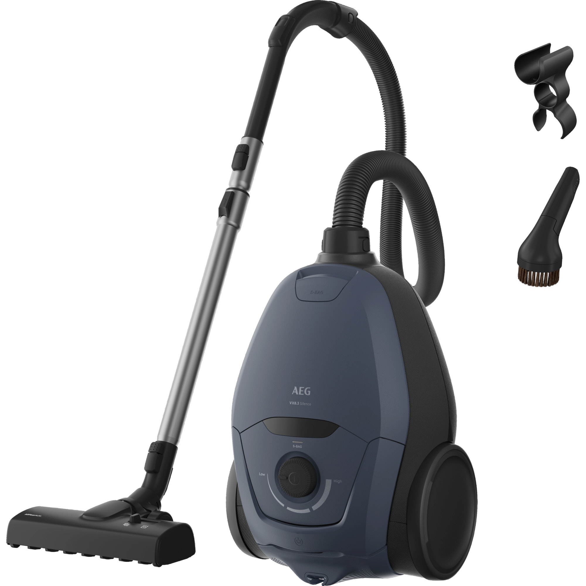 AEG Aspiradora con bolsa VX8 de 750 W y 64 dB(A) VX83-2DB