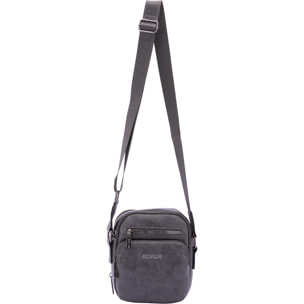 Borsa a tracolla da uomo - Modello False - Ecopelle - 18.0 x 15.0 x 9.0 cm