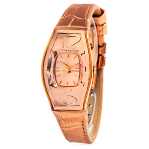 Reloj Chronotech CT7932L-68 Mujer Analogico Cuarzo con Correa de Piel