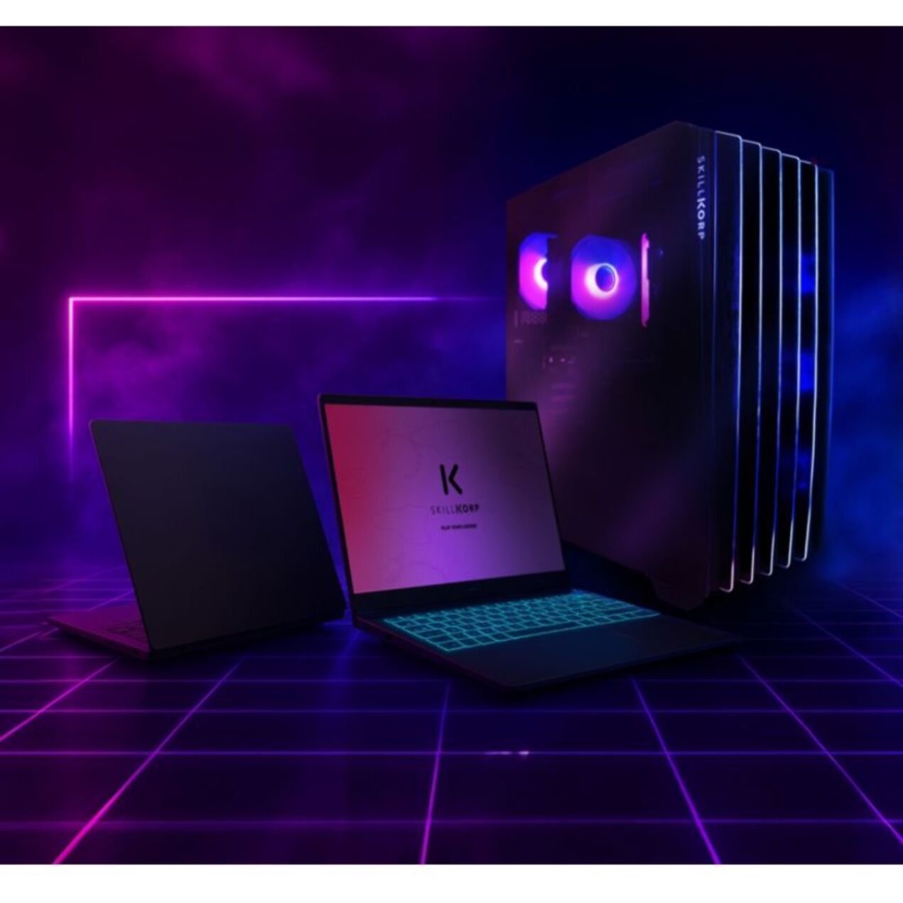 PC Gamer SKILLKORP SK14 – AMD Ryzen 5 5500 – NVIDIA GeForce RTX 5050 – 32 Go RAM DDR4 – SSD 512 Go