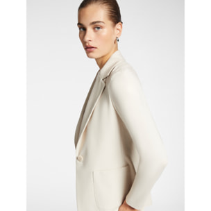 Elena Mirò - Blazer de punto Milano - Blanco