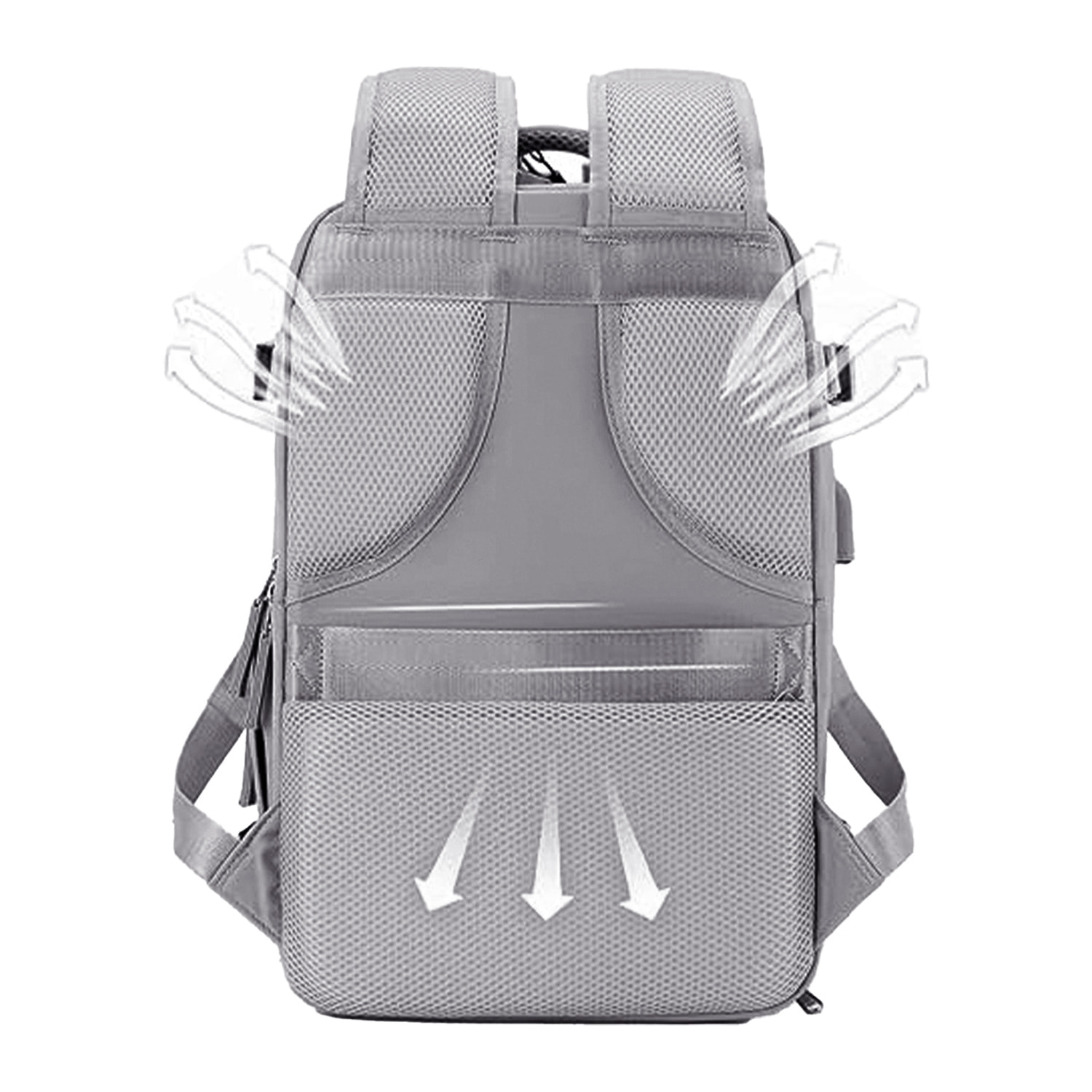 Zaino da cabina da viaggio di grande capacità con multicompartimento (scarpe, vestiti, portatile).