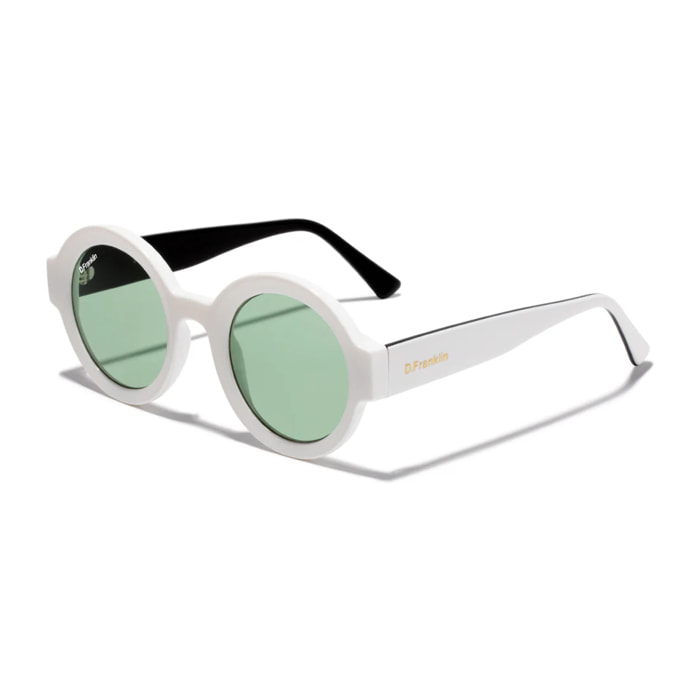 Gafas de Sol 913 White / Green D.Franklin