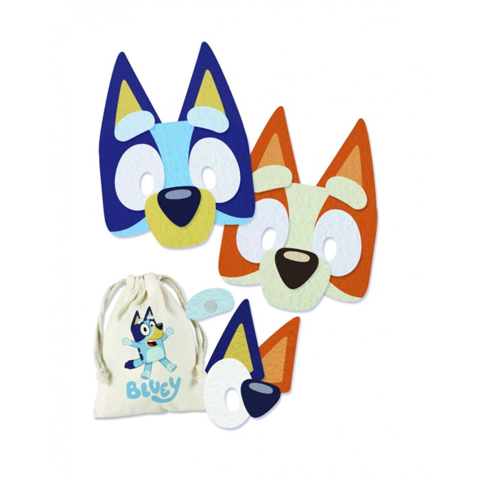 ACTIVIDADES DIVERTIDAS BLUEY CREA TUS MASCARAS