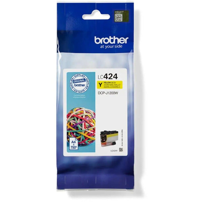 Cartouche d'encre BROTHER Jaune LC424