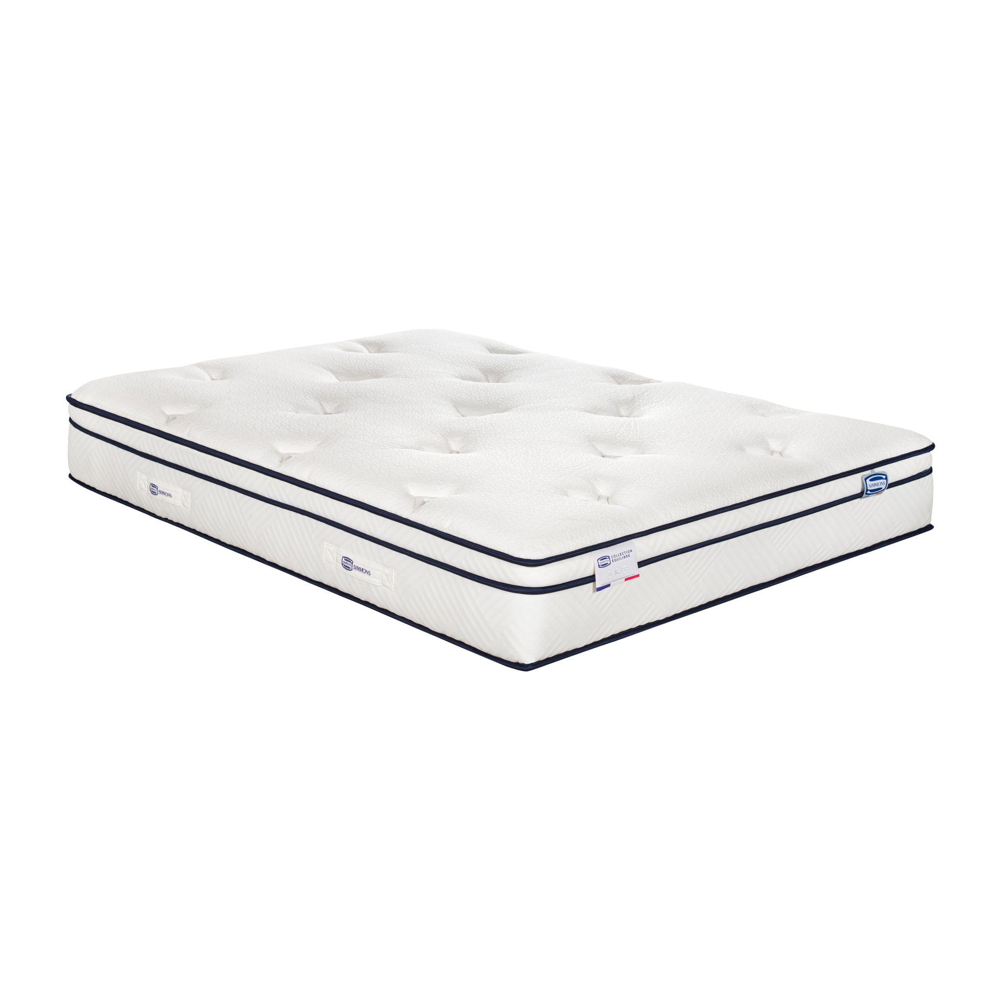Matelas L'INEGALE , Hybride, ferme, H27