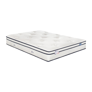 Matelas L'INEGALE , Hybride, ferme, H27