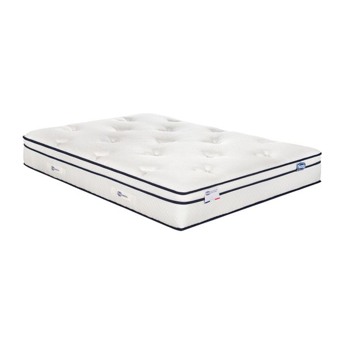 Matelas L'INEGALE , Hybride, ferme, H27