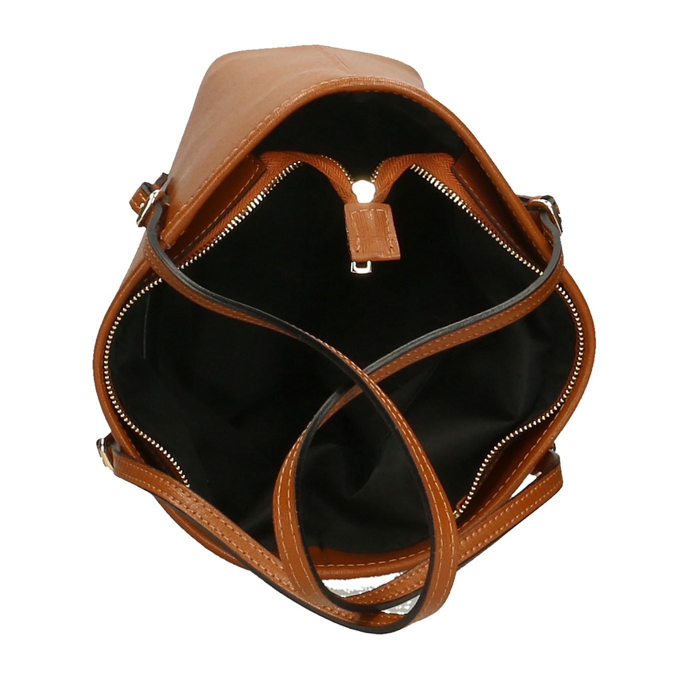 Borsa a spalla da donna - Modello Michelle - Vera pelle - 26.0 x 23.0 x 12.0 cm