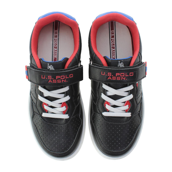 Sneakers U.S. Polo Assn. nero-rosso