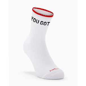 Calza corta sport you got to move a contrasto