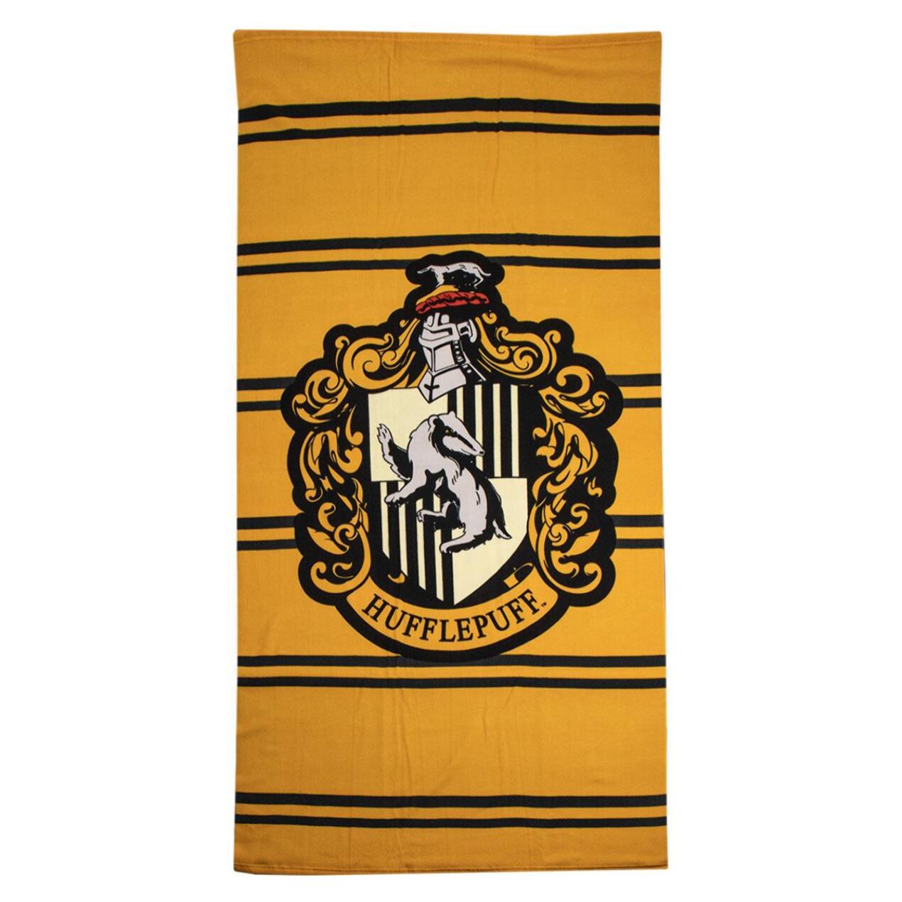 Toalla Microfibra de Harry Potter (Hufflepuff) - 70x140x1 cm - Multicolor