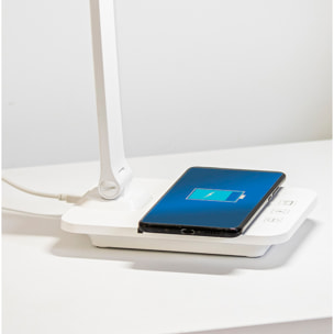 ANOUK Lampe de table blanche chargement par induction