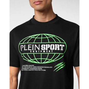 PLEIN SPORT Camiseta Cuello Redondo Ss GLOBAL EXPRESS EDITION