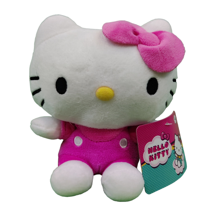 HELLO KITTY PELUCHE (ROPA VARIADA Y LAZO)