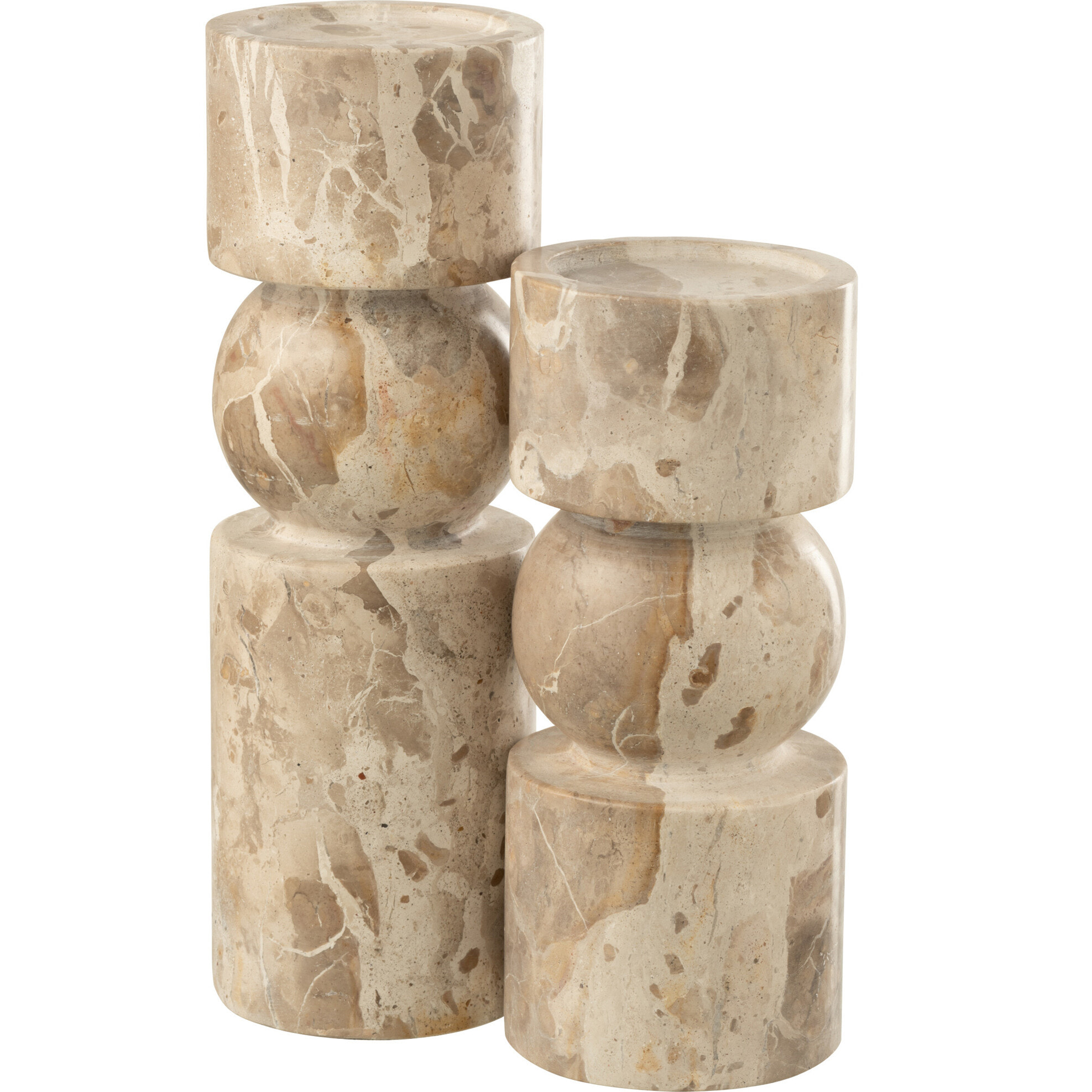 J-Line bougeoir - beige - large