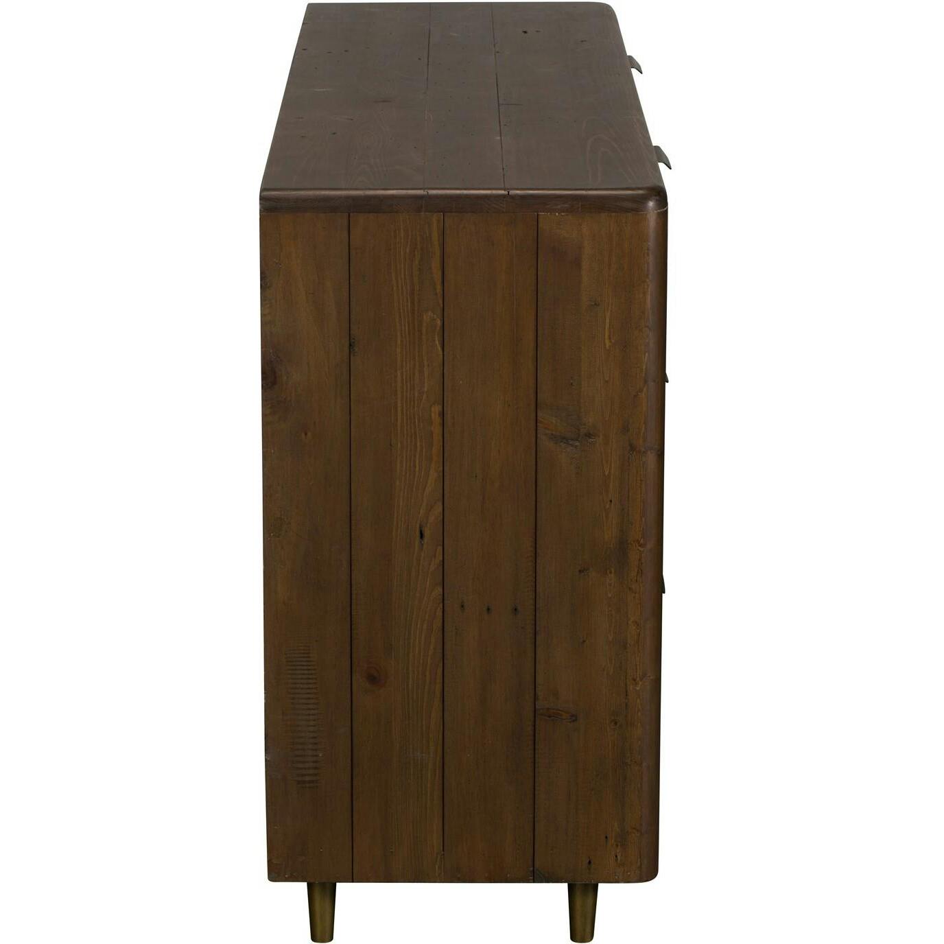 Commode bois recyclé brun 140 cmQUEENSTOWN