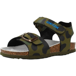 Sandalias Niño de la marca GEOX  modelo B SANDAL CHALKI BOY VERDE