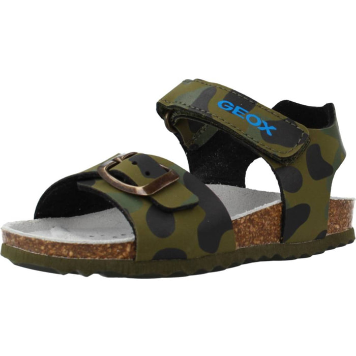 Sandalias Niño de la marca GEOX  modelo B SANDAL CHALKI BOY VERDE
