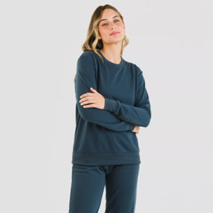 Felpa basic sportiva da donna