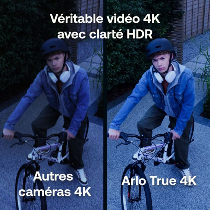Caméra de surveillance ARLO Pack 3cam.ext. 4K Ultra3+panneau solaire