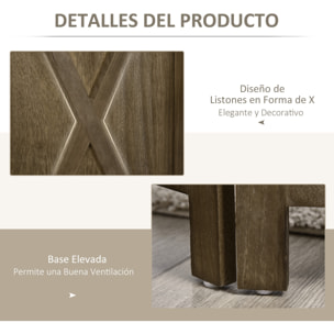 Biombo de 4 Paneles Separador de Ambientes Plegable 182x170 cm Biombo Separador de Ambientes para Salón Dormitorio Oficina Marrón Grisáceo