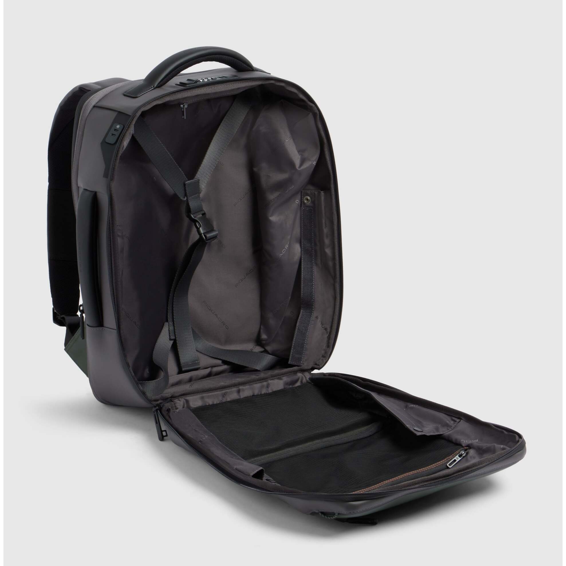 Piquadro Zaino da viaggio resistente all'acqua porta pc