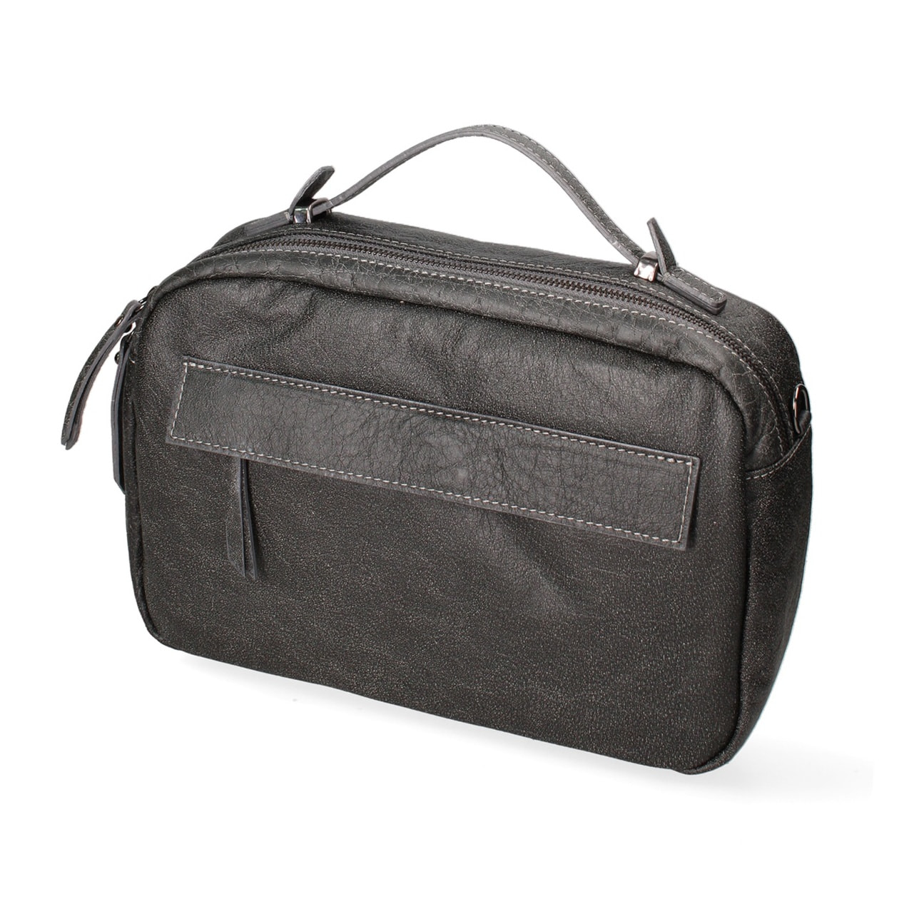 Borsa a mano unisex Modello Avelon - Vera Pelle - 20.0 x 29.0 x 9.0 cm