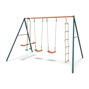 Portique métal 2,20 m Axion MAHO - 5 Enfants