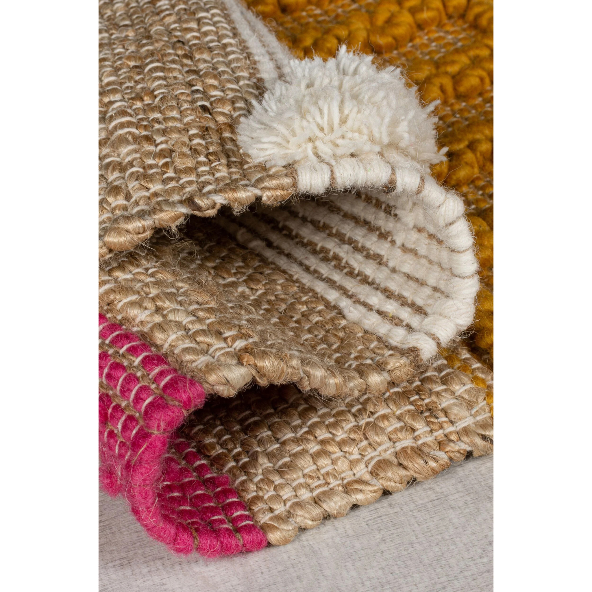 Tapis en jute rectangle MEDINA