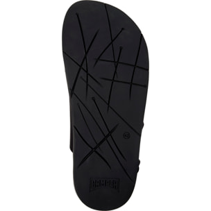 Sandali - CAMPER Lluc Sandal - Nero - Pelle liscia