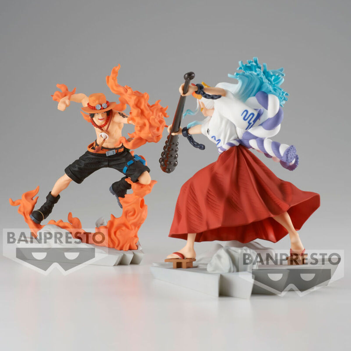 One Piece Senkozekkei Portgas D Ace Figura 9cm Banpresto