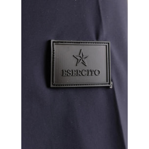 Giacca Esercito con zip blu uomo