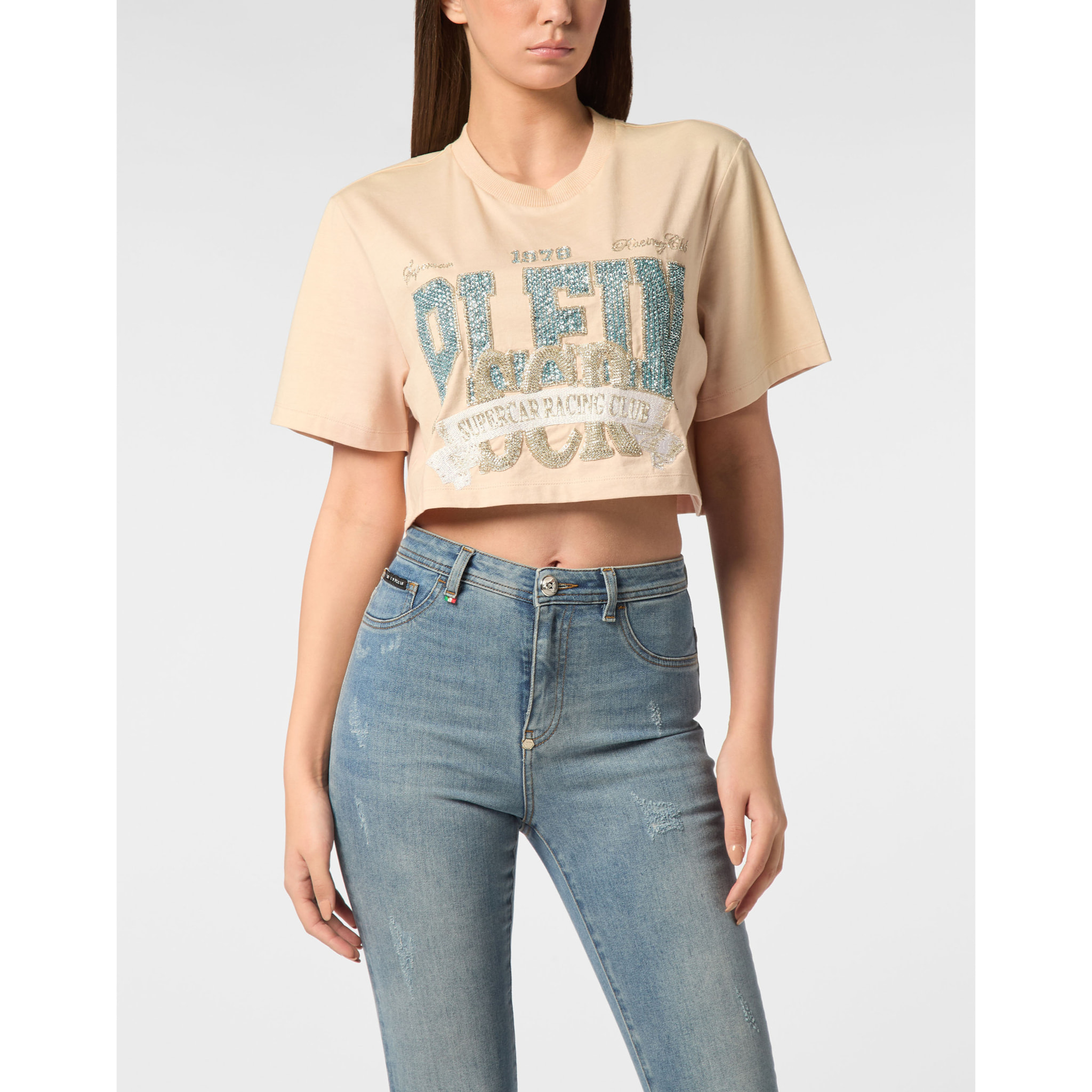 PHILIPP PLEIN Camiseta Cuello Redondo Ss