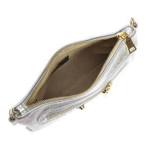 Borsa a spalla Anna Luchini Argentato